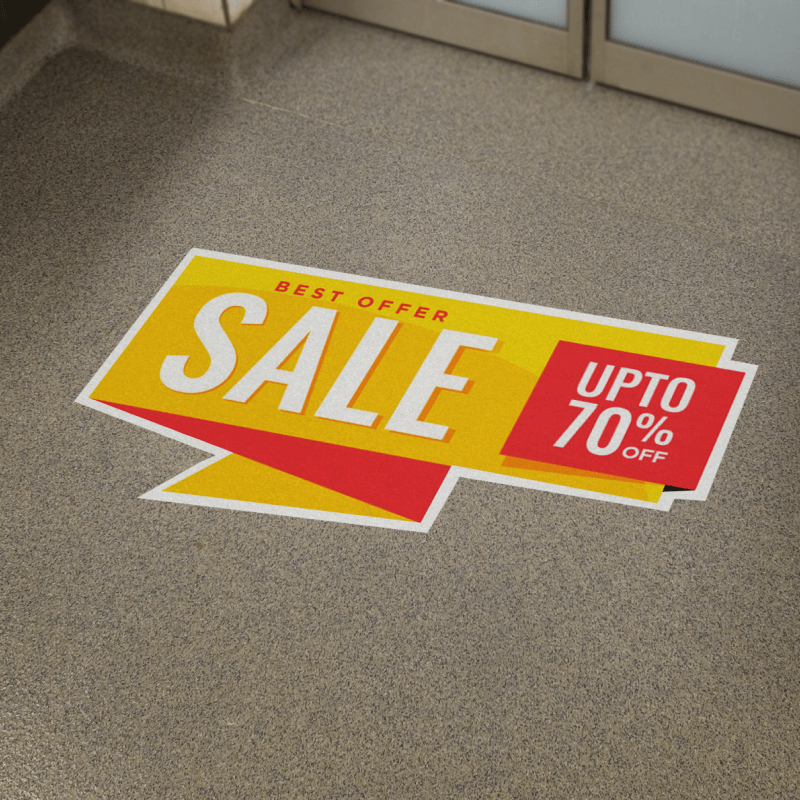 Floor Graphics: How Atlanta Retailers, Showrooms, and Event Spaces Use Print Underfoot