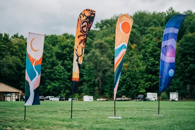 Feather Flags, Table Throws, and Tents: The Outdoor Branding Kit Atlanta Vendors Actually Use