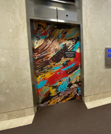 Elevator Wraps and Column Graphics: Branding the Vertical Surfaces Atlanta Buildings Ignore